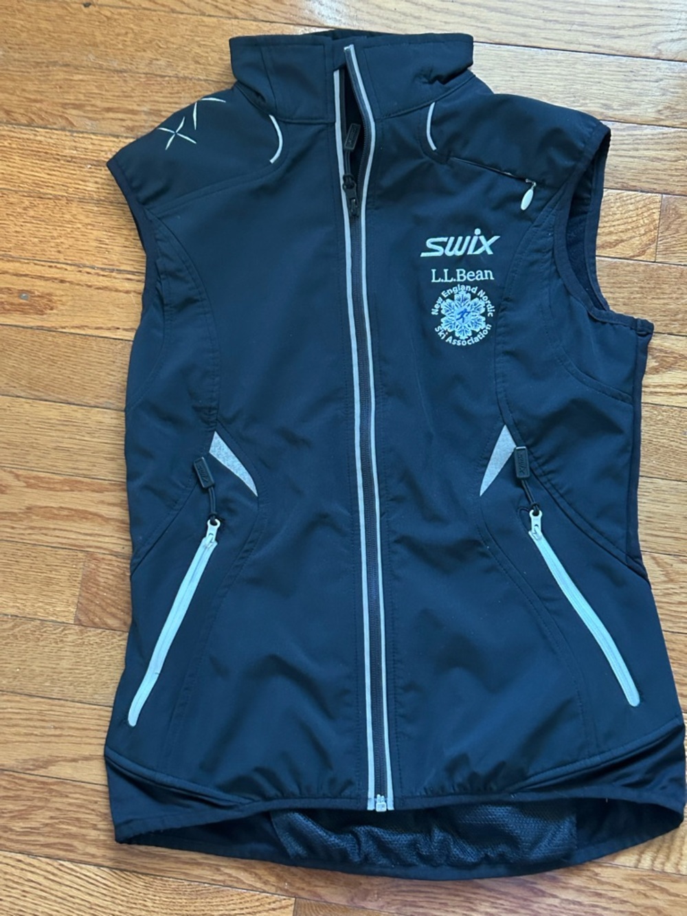 Like New! Swix L.L Bean Women's Black Softshell Vest Small